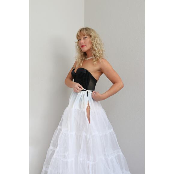 1980's Vintage Fancy Frocks Crinoline Petticoat Skirt Women's One Size Fits All - Picture 7 of 9